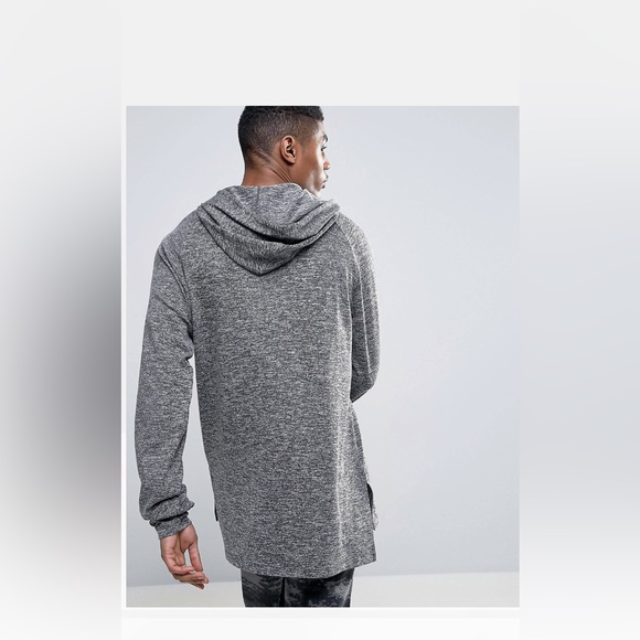 Men’s oversized thin hoodie with super long sleeves - size small - Picture 2 of 3